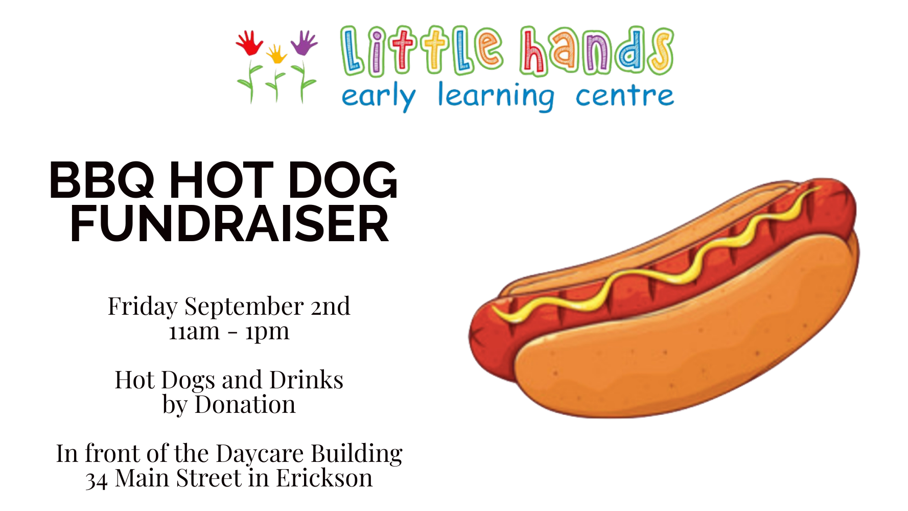 Little Hands Hot Dog Fundraiser