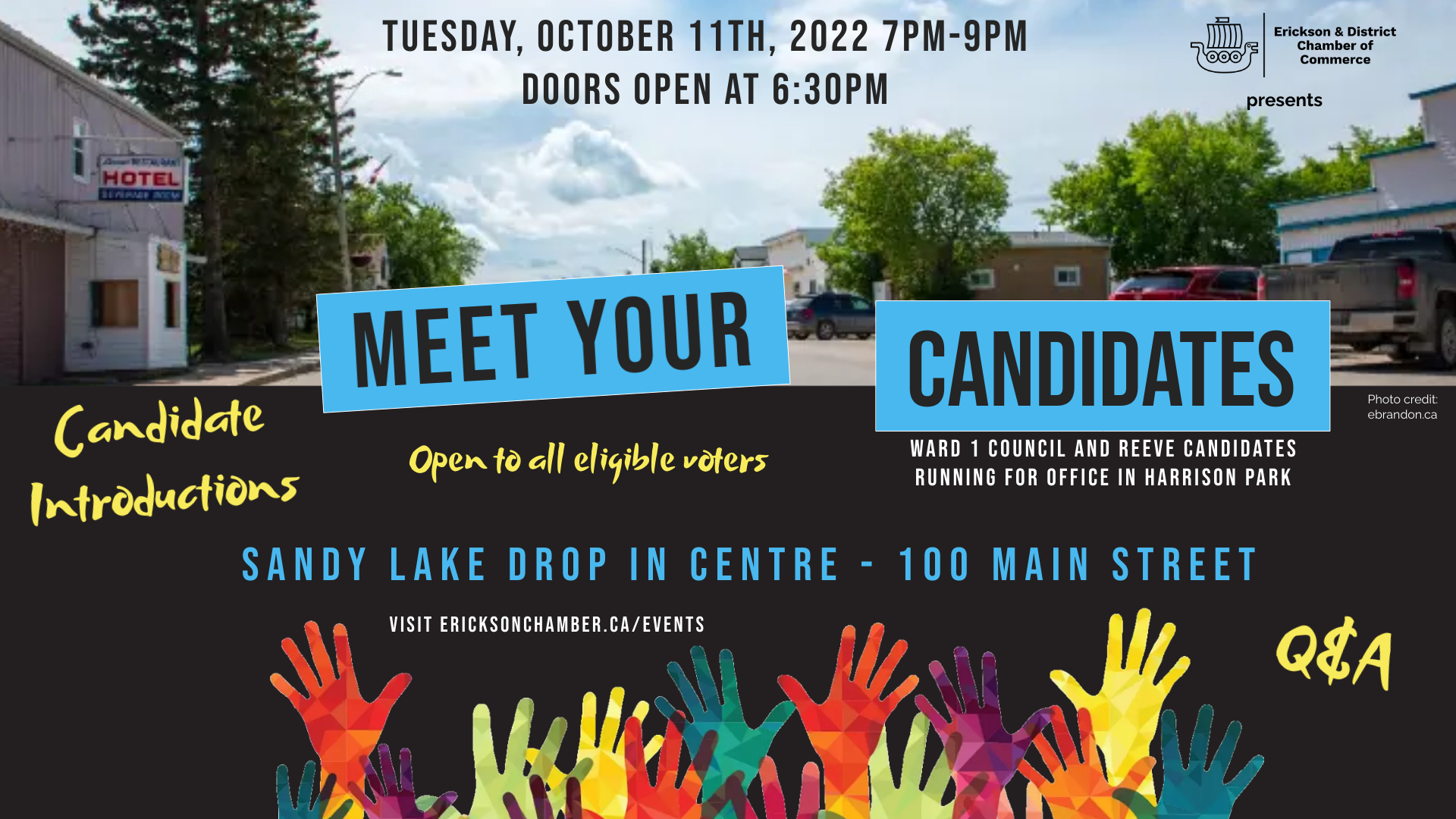 Meet Your Candidates – Harrison Park Ward 1 169 – Made with PosterMyWall